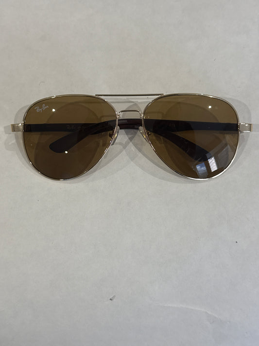 Tan aviator sunglasses