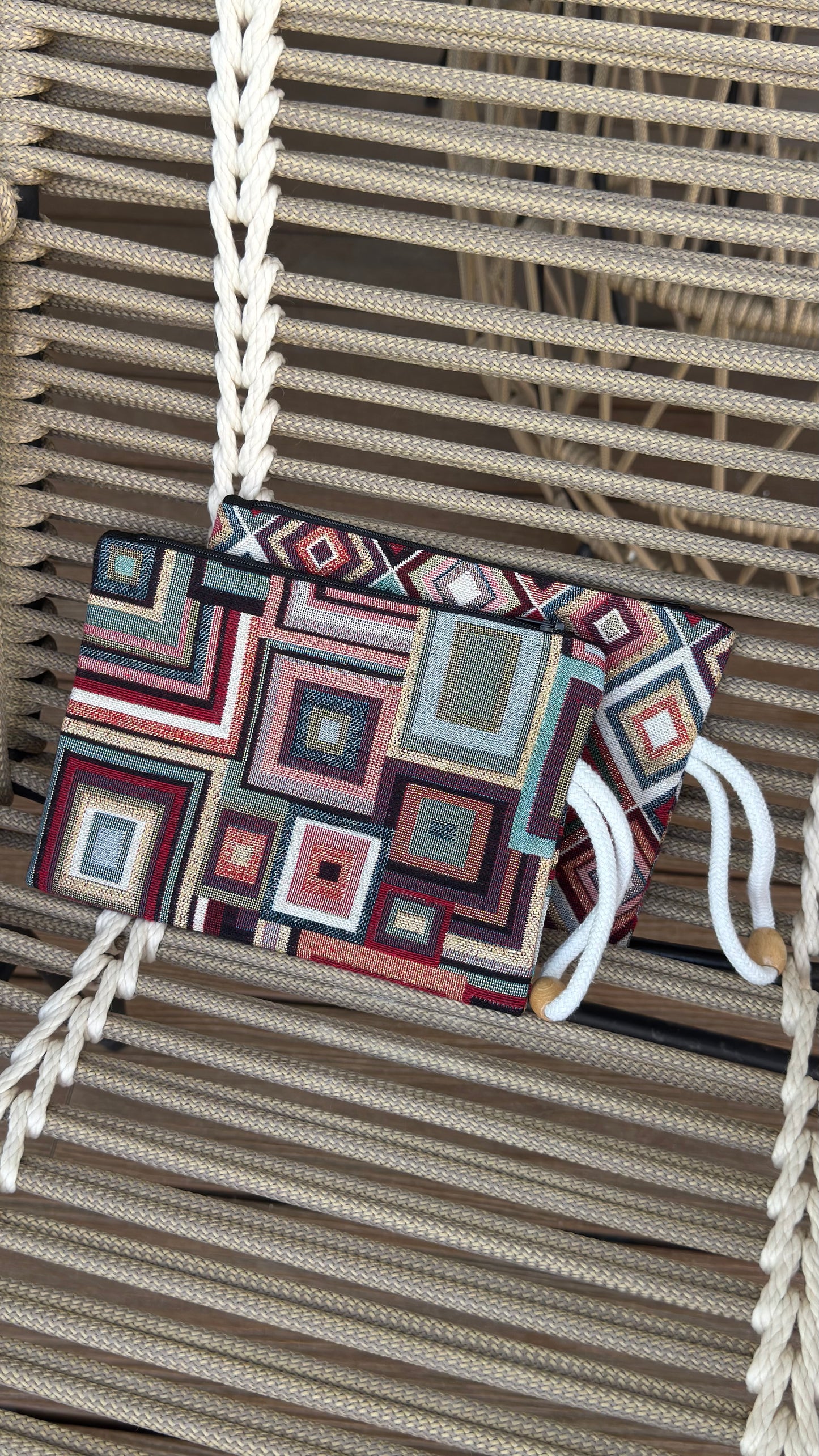 Disco design wristlet purse - 2 options