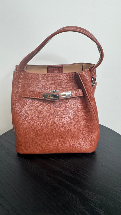 Chloe Bucket Bag - Rust