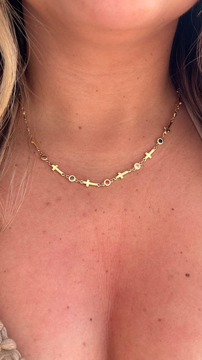 Santorini Set (Bracelet & Necklace)