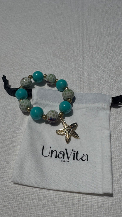 Starfish marble effect bracelets - 3 options