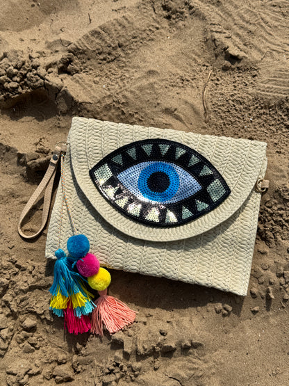 Evil Eye Clutch Bag - 4 styles