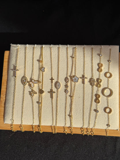 Golden Charm Bracelets ✨