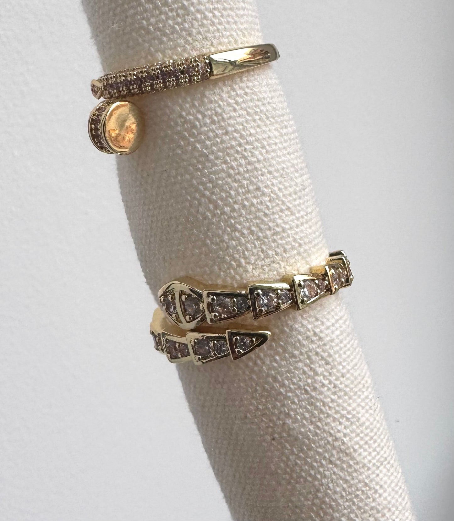 Gold Adjustable Rings - 2 options