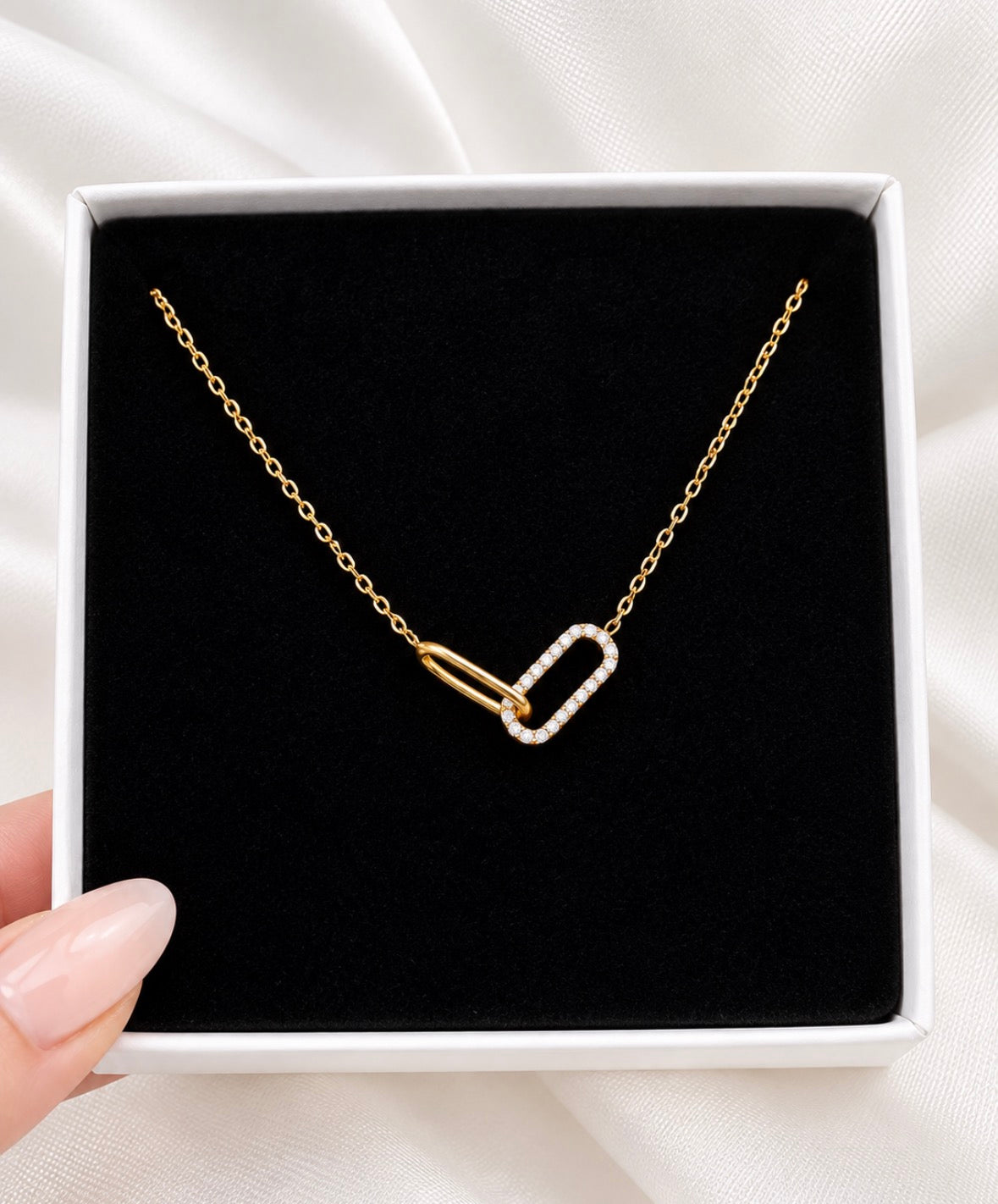 Diamond Luxe Link Necklace