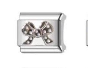 DIAMOND BOW - SILVER
