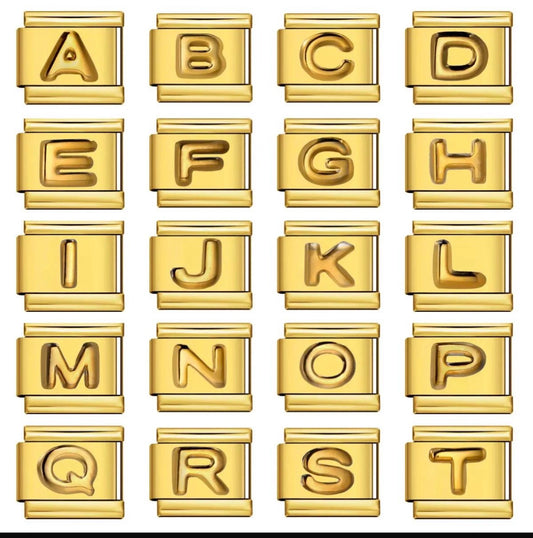 GOLD INITIALS