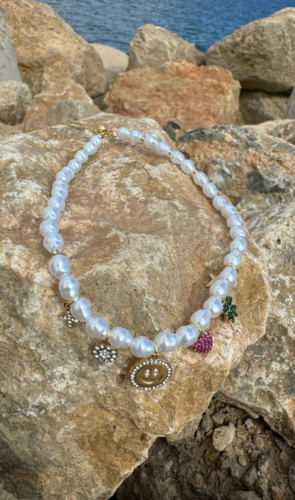 Freya Pearl Necklace