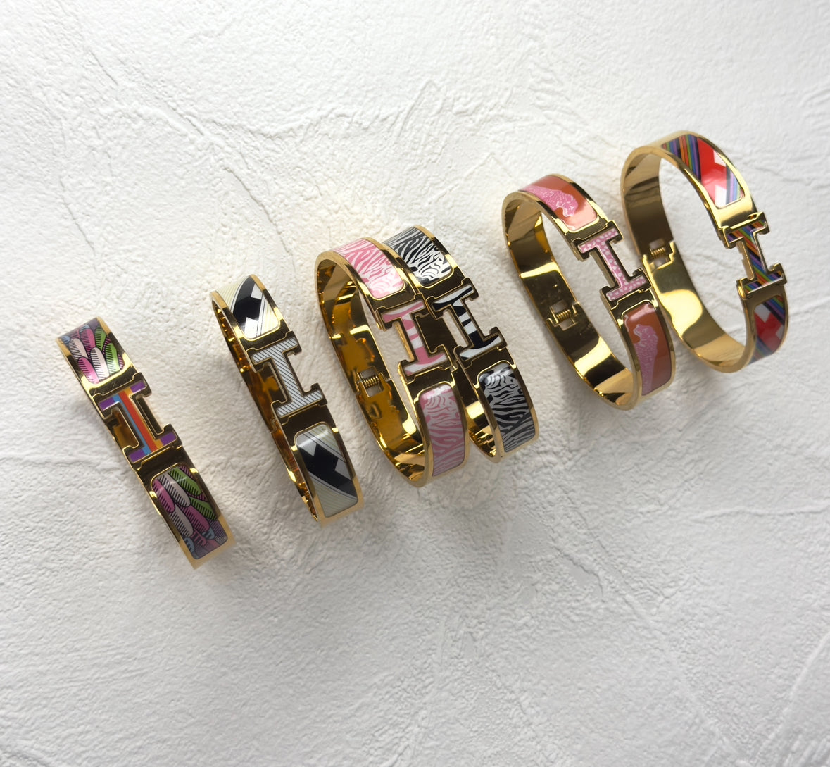 Large Helena Bangles - various colour ways