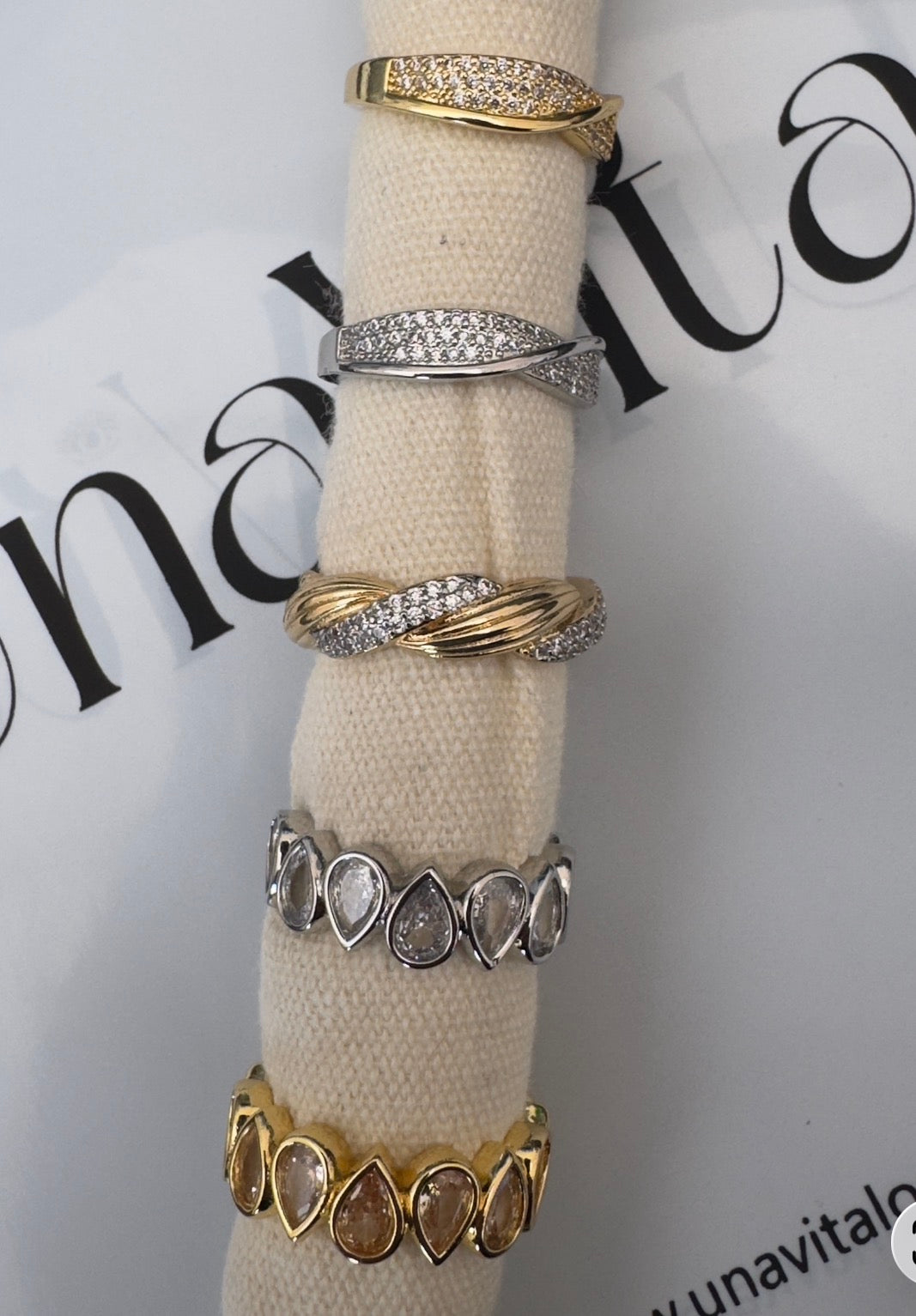 Diamond Rings - Gold or Silver