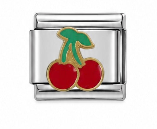 RED CHERRIES- SILVER
