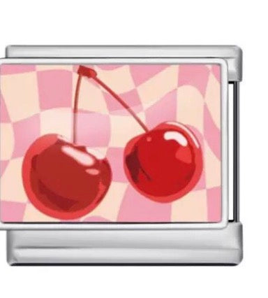 CHEQUERED CHERRY - SILVER