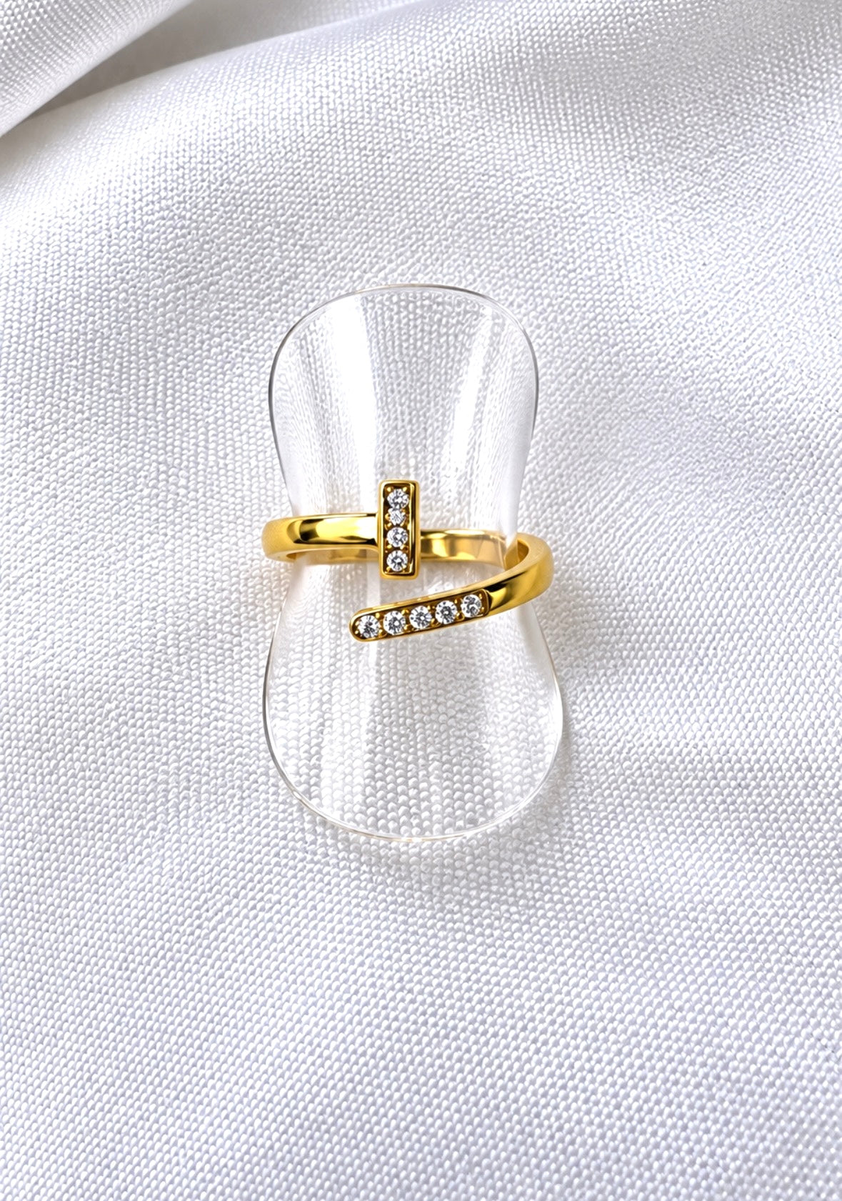 Sparkle Nail Ring