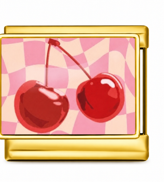 CHEQUERED CHERRY - GOLD