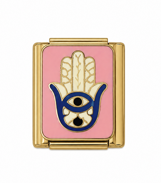 PINK HAMSA HAND