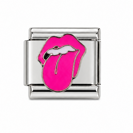 PINK TONGUE - SILVER