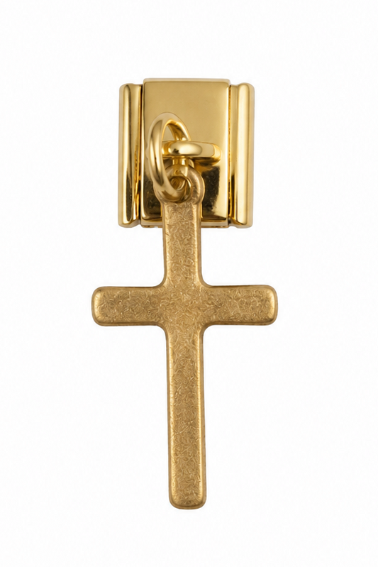 DANGLE CROSS - GOLD