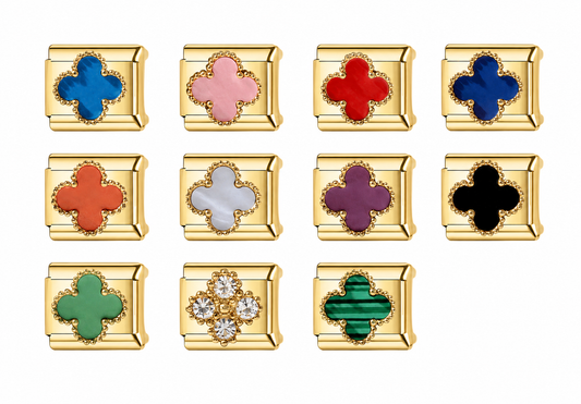FLOWER (VARIOUS COLOURS) - GOLD