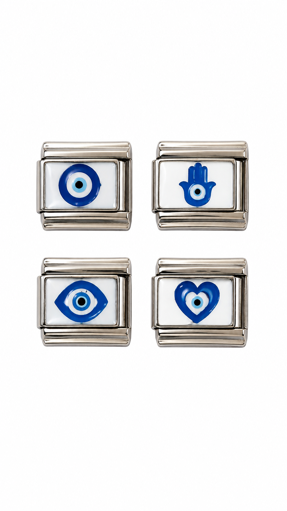 EVIL EYE VARIOUS OPTIONS - SILVER