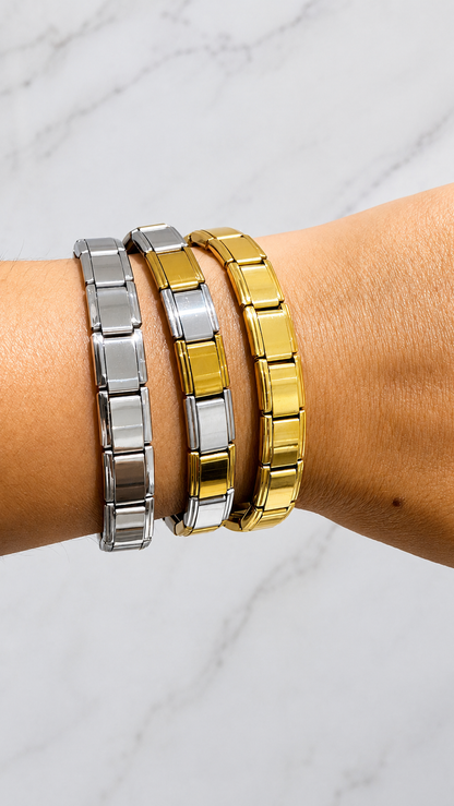Charm Bracelet - Gold, Silver & Mixed