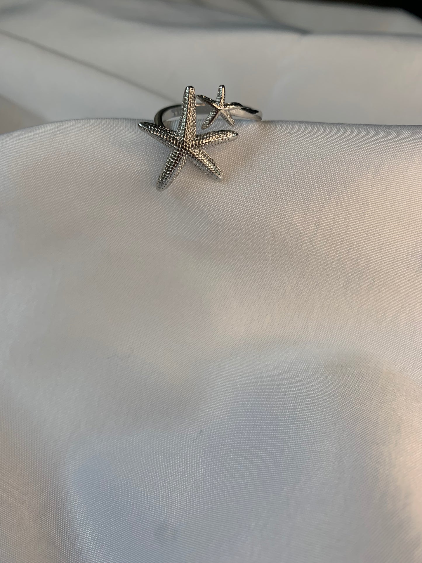 Adjustable Starfish Ring