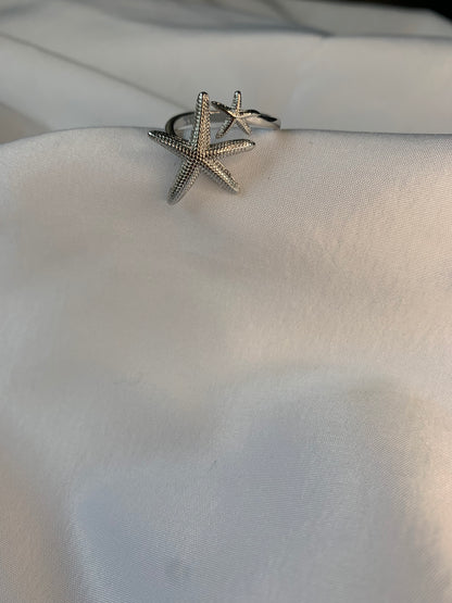 Adjustable Starfish Ring