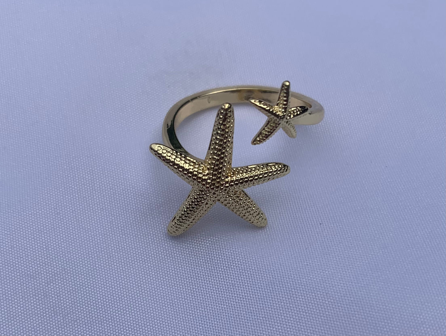 Adjustable Starfish Ring