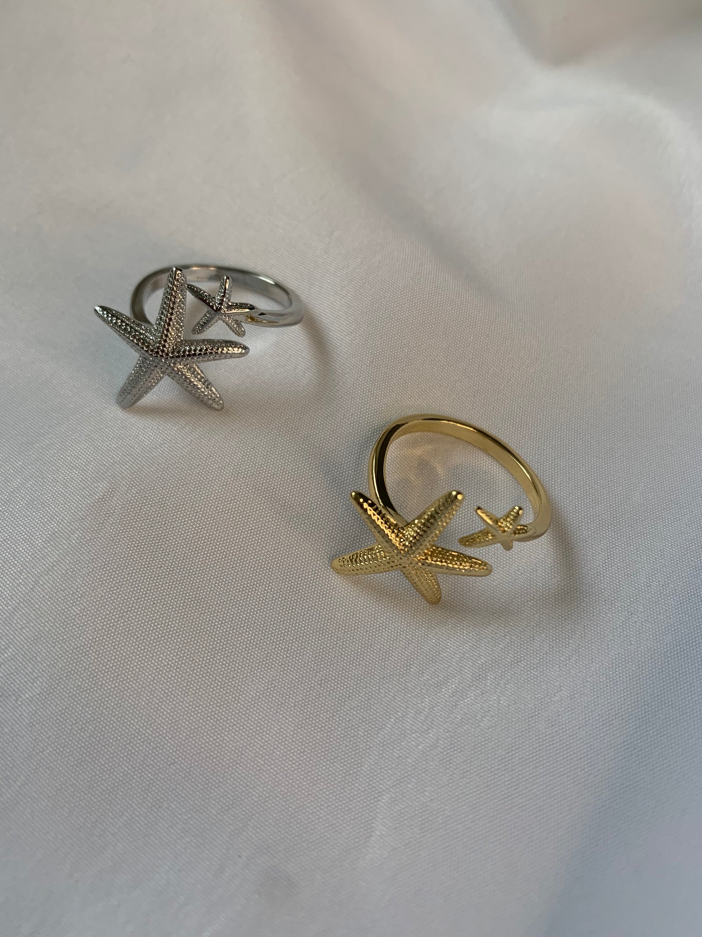 Adjustable Starfish Ring